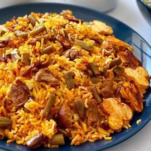 استامبولی پلو با گوشت